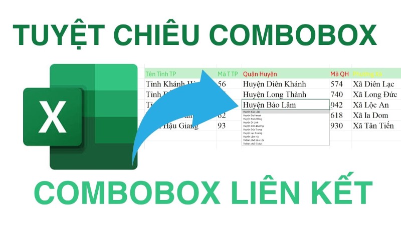 ComboBox là một đối tượng điều khiển (Control) trong Excel