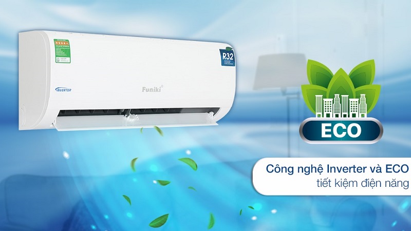 Điều hòa Funiki không tiêu tốn quá nhiều điện năng