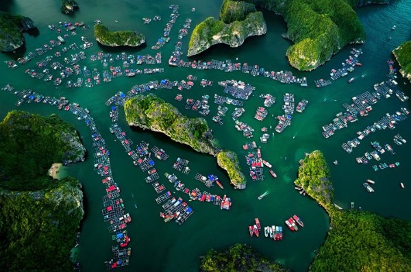 Chọn hình ảnh phong cảnh chụp từ drone