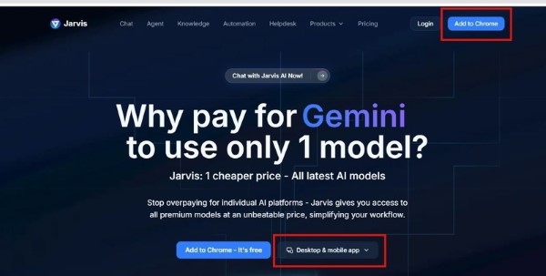 Chọn “Desktop & Mobile App”