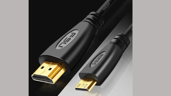 Kết nối máy tính bảng và đầu VGA vào máy chiếu