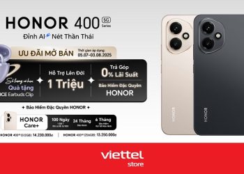 Hotsale mở bán HONOR 400 5G - Đỉnh AI, nét thần thái, nhận ngay bộ quà tặng giới hạn