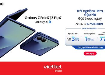 Đặt trước Galaxy Z Fold7 | Z Flip7: Ưu đãi đến 9 triệu đồng cùng cơ hội trúng SIM số đẹp Tứ quý 7777