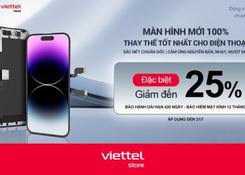 Màn hình mới 100% - Thay thế tốt nhất cho điện thoại - Đặc biệt giảm đến 25% tại Viettel Store