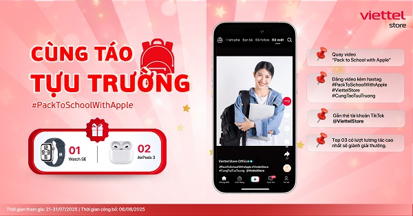 Pack to School with Apple – Cùng Táo Tựu Trường
