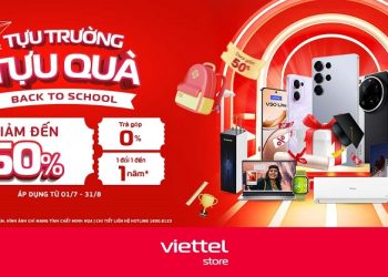 Back to shool - Tựu trường tựu quà, giảm đến 50% tại Viettel Store