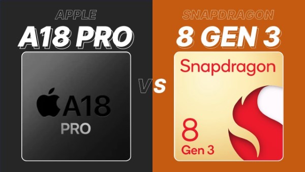 So sánh chip Snapdragon 8 Gen 3 vs Apple A18 Pro