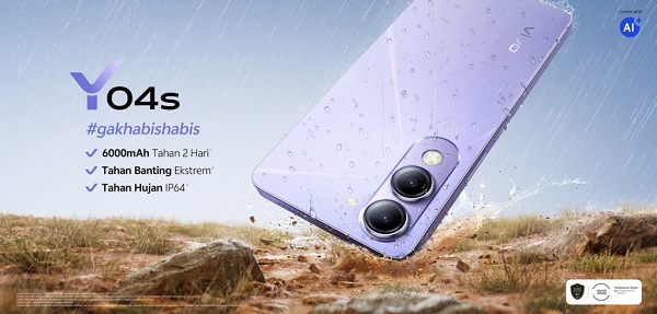Vivo Y04s ra mắt