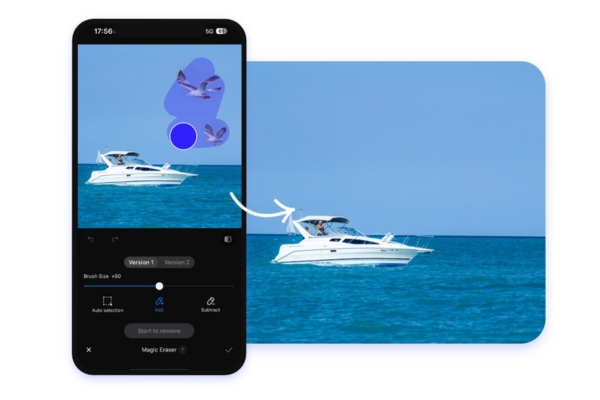 app xóa vật thừa trong ảnh trên iphone