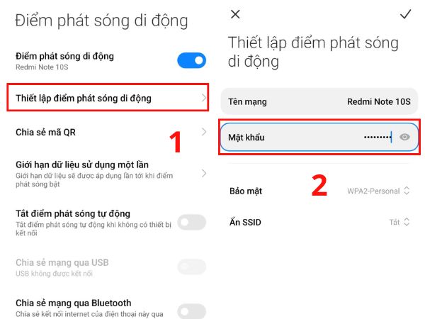 cách chia sẻ mạng 4g trên iphone