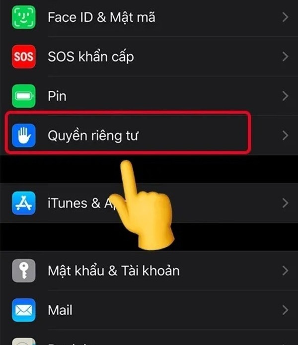 cách định vị iphone của chồng