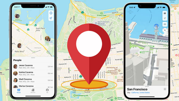 cách định vị iphone của chồng