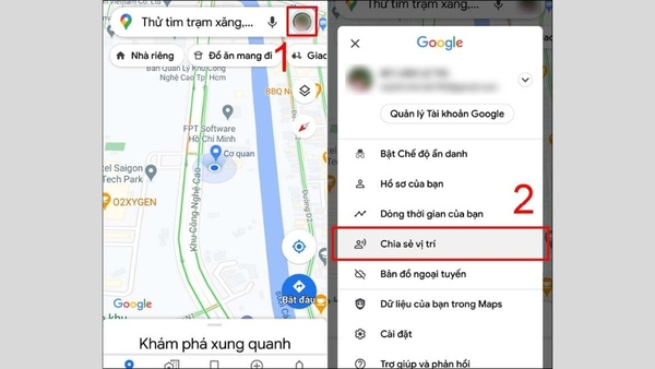 cách định vị iphone của chồng