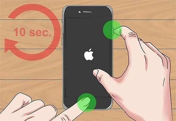 cách tắt nguồn iphone bị đơ