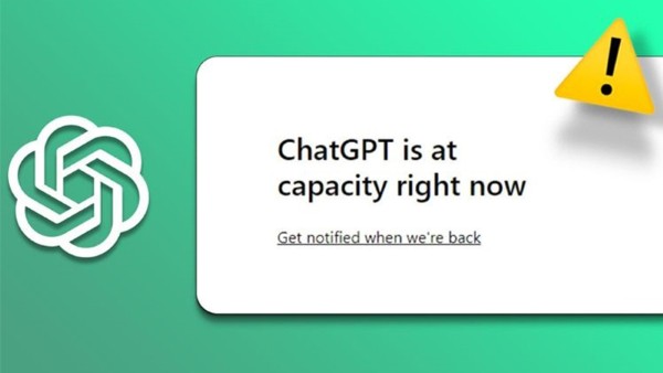 Lỗi “ChatGPT is at capacity right now” 