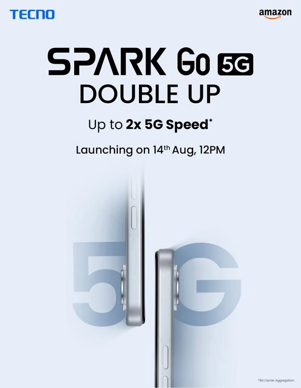 Ngày ra mắt TECNO Spark Go 5G được ấn định