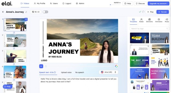 Công cụ Elai.io