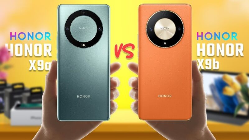 So sánh thiết kế Honor X9a và Honor X9b