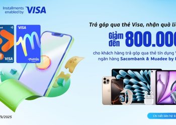 Giảm đến 800.000đ cho khách hàng trả góp qua thẻ tín dụng VISA tại Viettel Store