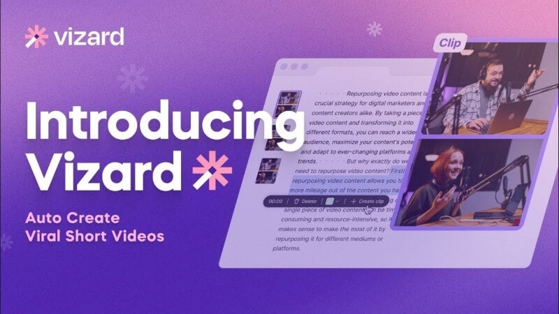 Vizard AI là nền tảng chỉnh sửa video ứng dụng công nghệ trí tuệ nhân tạo