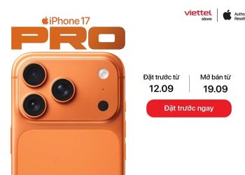 Thể lệ và cách đặt trước iPhone 17 và iPhone Air tại Viettel Store