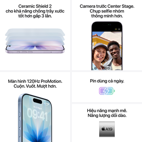 dung lượng pin iphone 17