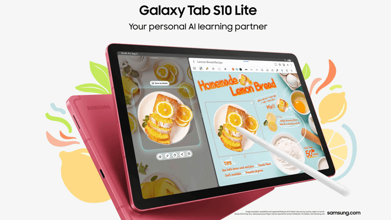 Galaxy Tab S10 Lit là, chiếc máy tính bảng thế hệ mới của Samsung