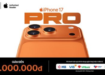 Mua iPhone 17 và iPhone Air giảm đến 4 triệu khi thanh toán/trả góp qua thẻ ngân hàng hoặc ví điện tử